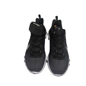 (2586) Nike React Element 55 Shoes Sneakers Men's Size 11.5 Black White EUC